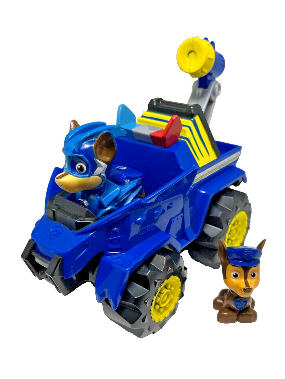 Paw Patrol Dino Rescue Chase Figure w/Deluxe Rev Up Vehicle Nickelodeon